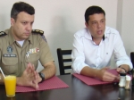 Notícia: ACIEI RECEBE COMANDANTE DA POLÍCIA MILITAR