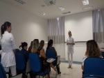 Notícia: COLABORADORAS DA ACIEI PARTICIPAM DE PALESTRA SOBRE CÂNCER DE MAMA
