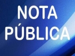 Notícia: NOTA PÚBLICA DE ESCLARECIMENTO