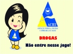 Notícia: DROGAS, NÃO ENTRE NESSE JOGO! CAMPANHA TERÁ AÇÕES NOS DIAS 23 E 24 DE JUNHO