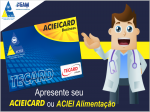 Notícia: ATENÇÃO USUÁRIOS DO ACIEICARD