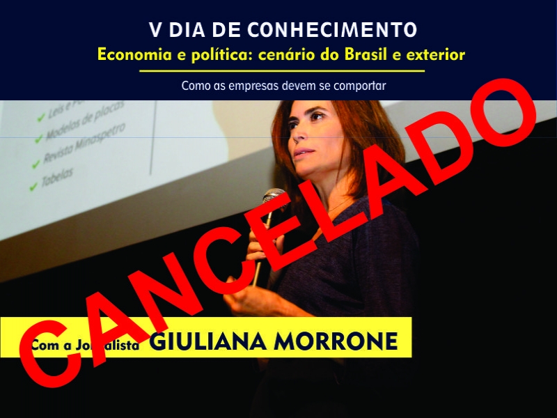 Notícia: CANCELAMENTO V DIA DE CONHECIMENTO