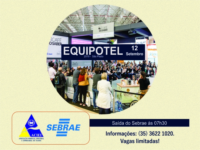 Notícia: PARTICIPE DA MISSÃO PARA A EQUIPOTEL 2019