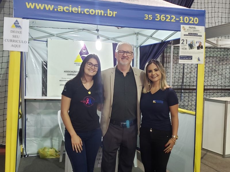 Notícia: ACIEI MARCA PRESENÇA NA 17ª EDIÇÃO DA FEMF