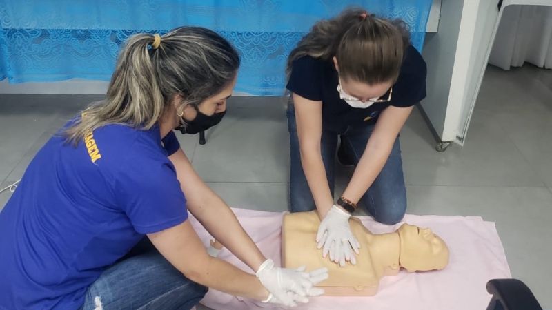 Notícia: EQUIPE DA ACIEI RECEBE TREINAMENTO PARA PRIMEIROS SOCORROS