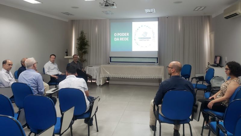 Notícia: COMITIVA DA FEDERAMINAS VISITA ACIEI PARA APRESENTAR PROJETO VENTURES