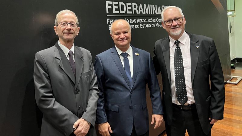 Notícia: ACIEI MARCA PRESENÇA NO ENCONTRO DE PRESIDENTES 2023 DA FEDERAMINAS