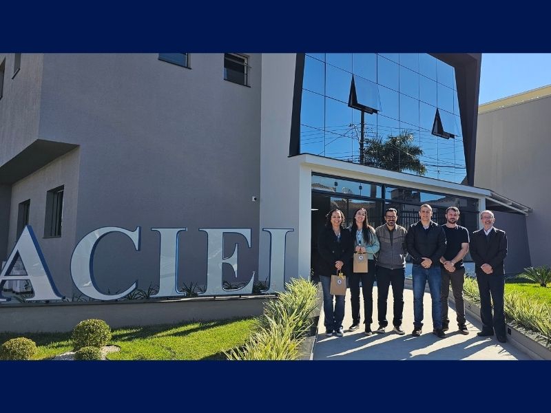 Notícia: ACIEI RECEBE PRIMEIRA VISITA DA MAHLE EM NOVA SEDE