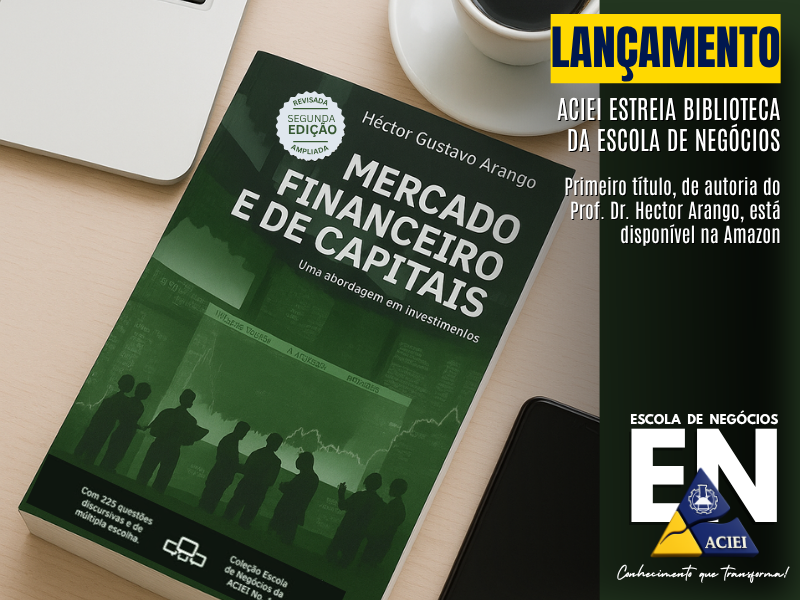 Notícia: ESCOLA DE NEGÓCIOS ACIEI LANÇA BIBLIOTECA PRÓPRIA